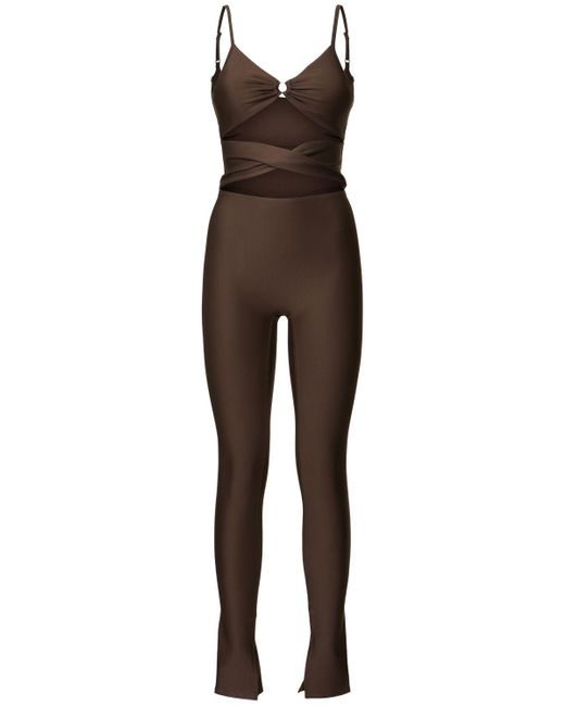 Alo Yoga Airlift A-list ジャンプスーツ Brown