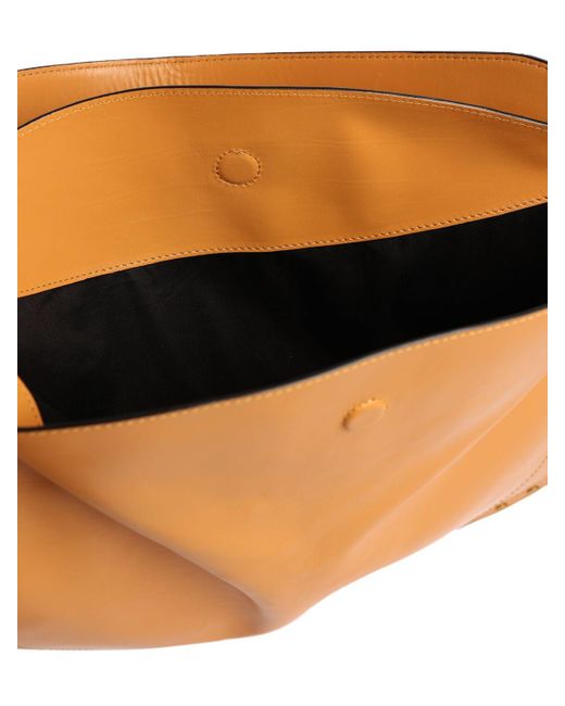 Isabel Marant Orange Oskan Hobo Soft Leather Tote Bag