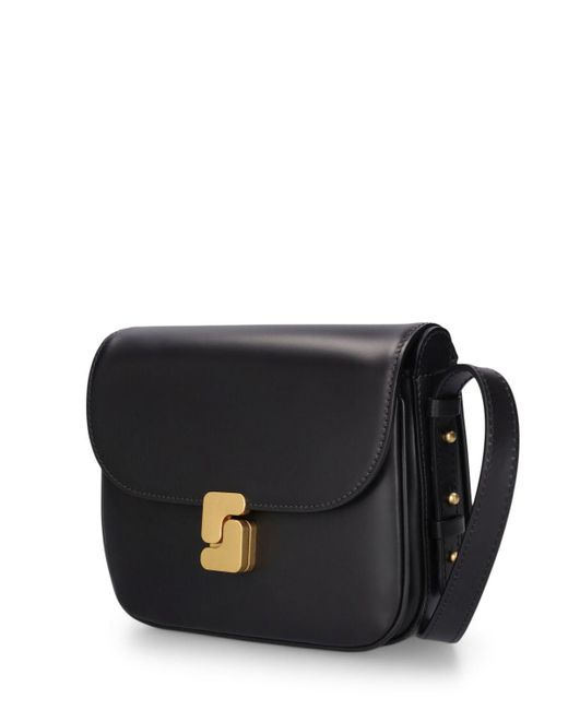 Soeur Black Mini Bellissima Leather Shoulder Bag