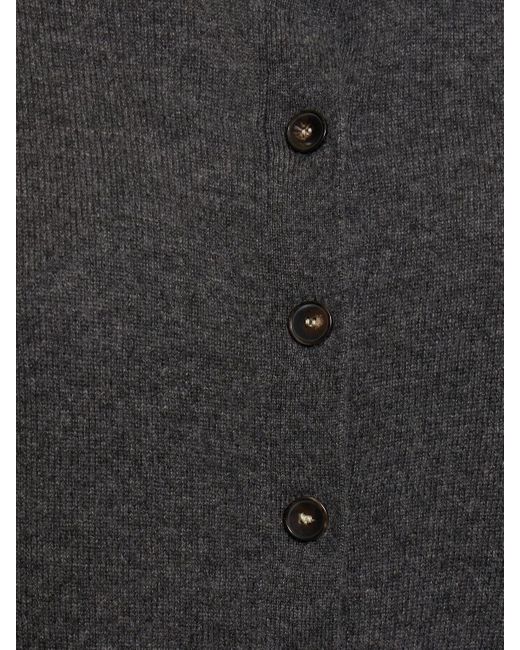 Cardigan cropped piemonte in cashmere di THE GARMENT in Black