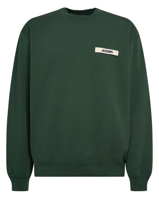 メンズ Jacquemus グリーン The Gros Grain スウェットシャツ Green