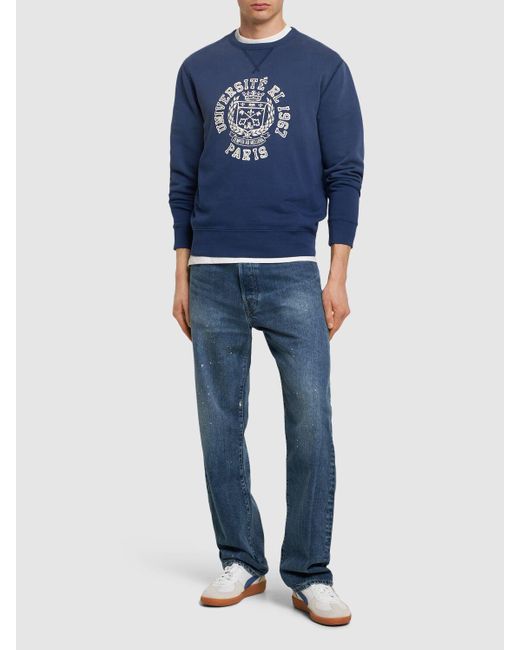 Sweat-shirt université Polo Ralph Lauren pour homme en coloris Blue