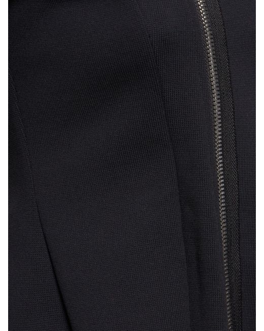 Giacca in gabardina con zip di Noir Kei Ninomiya in Black