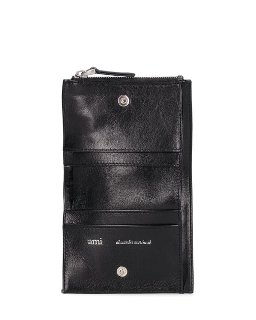 AMI Gefaltete Brieftasche "voulez Vous" in Black für Herren