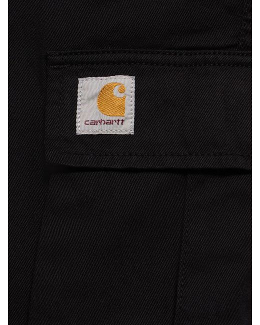 Carhartt Black Regular Cargo Shorts for men