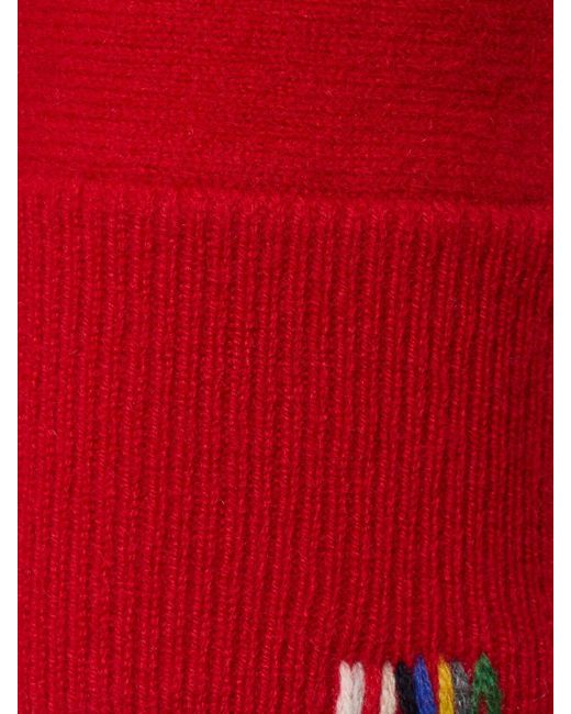 Extreme Cashmere Red Blouson Cashmere Blend Cardigan