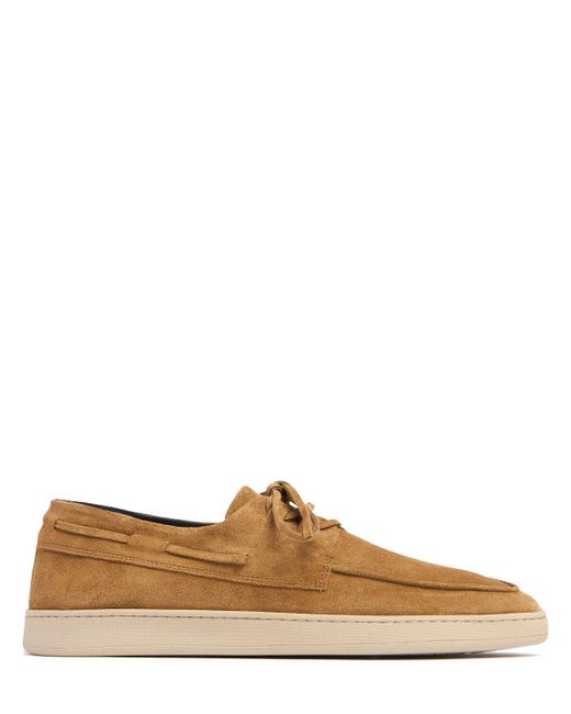 メンズ Officine Creative Herbie スエードレザーローファー Brown