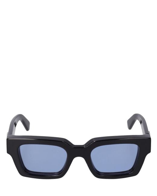 Virgil acetate sunglasses di Off-White c/o Virgil Abloh in Blue