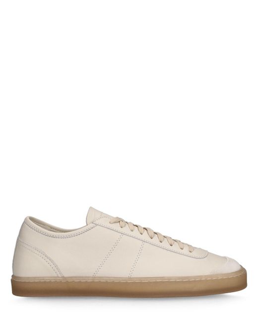 Lemaire Natural Linoleum Basic Leather Sneakers