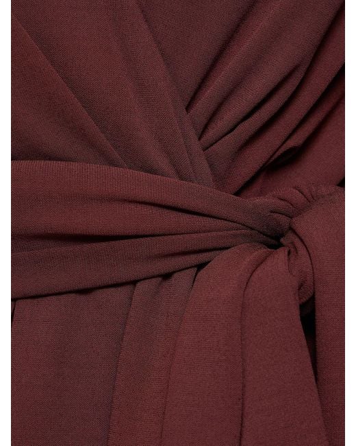 Chaqueta de jersey viscosa Alexandre Vauthier de color Red