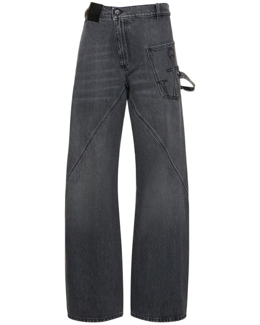 Jeans cargo de denim J.W. Anderson de color Blue