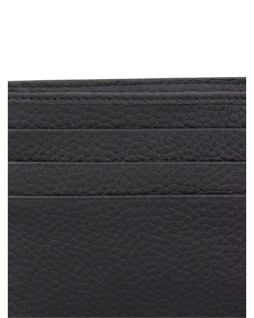 Dolce & Gabbana Brieftasche Aus Geprägtem Leder "dg" in Black für Herren