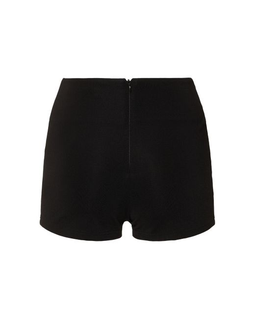 Esse Studios ジャージーハイライズショートパンツ Black