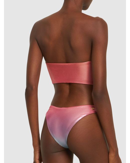 Baobab Pink Jasmin Stretch Tech Bikini Bottoms