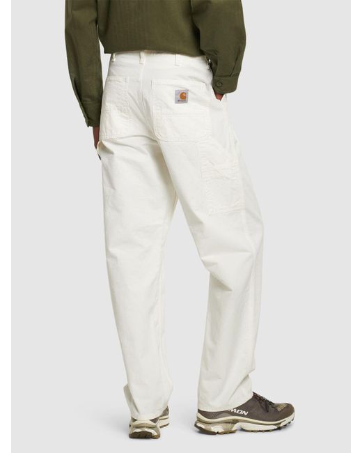 Jeans de denim Carhartt de hombre de color White