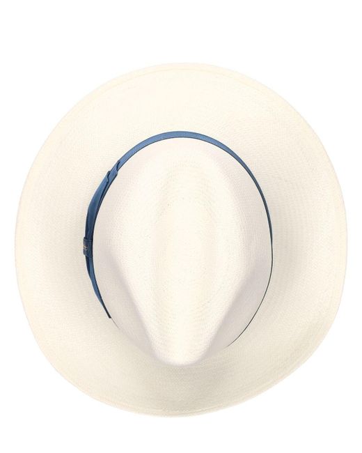 Sombrero panama Borsalino de color Blue