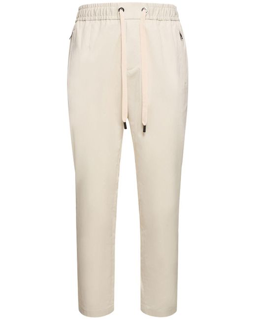 Pantalon de survêtet en coton stretch Dolce & Gabbana pour homme en coloris Natural