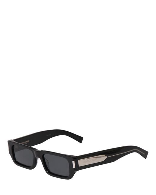 Saint Laurent Black Sl 660 Acetate Sunglasses for men