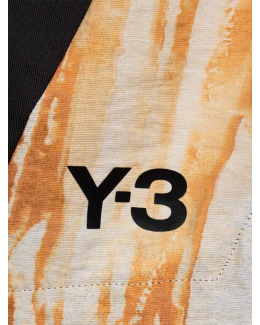 Shorts rust dye di Y-3 in Blue da Uomo