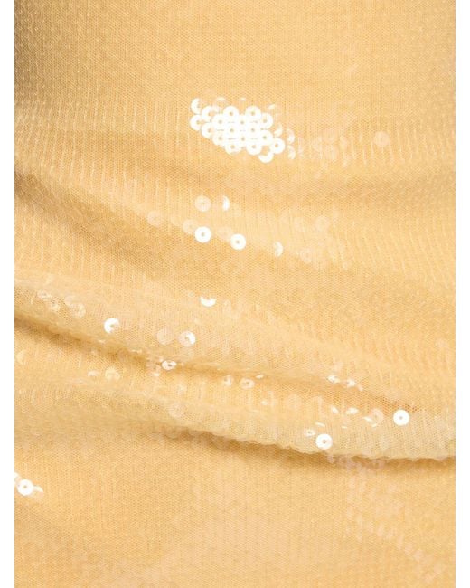 Robe courte en sequins sior 16Arlington en coloris Yellow