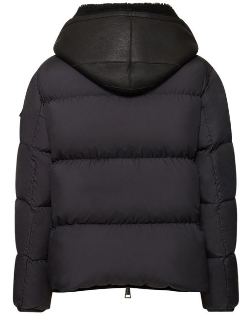 Moncler Labbe Tech Down Jacket in Black Lyst