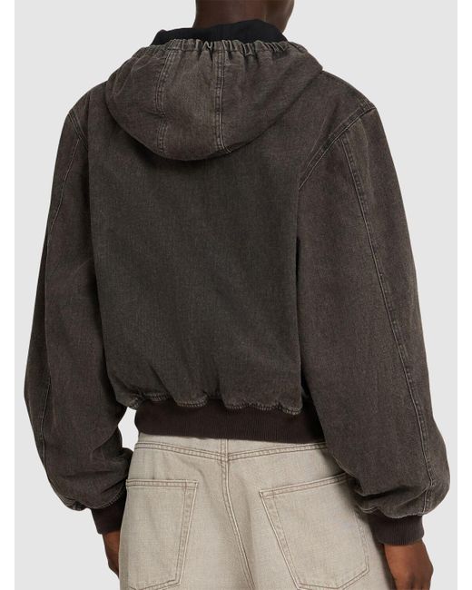 Our Legacy Gray Bank Cotton Jacket for men