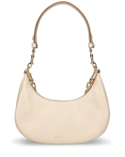 Marc Jacobs Natural The Small Curve Leather Shoulder Bag