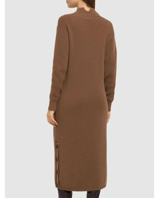 Max Mara Vincita ニットドレス ブラウン | Lyst