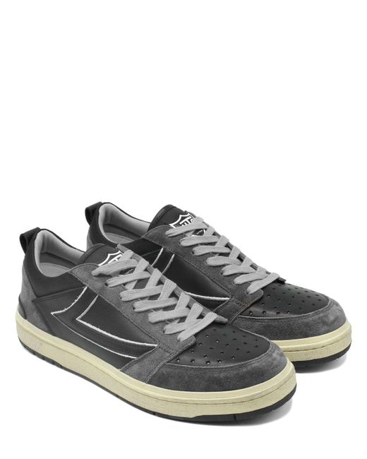 HTC Multicolor Starlight Leather Low Top Sneakers for men