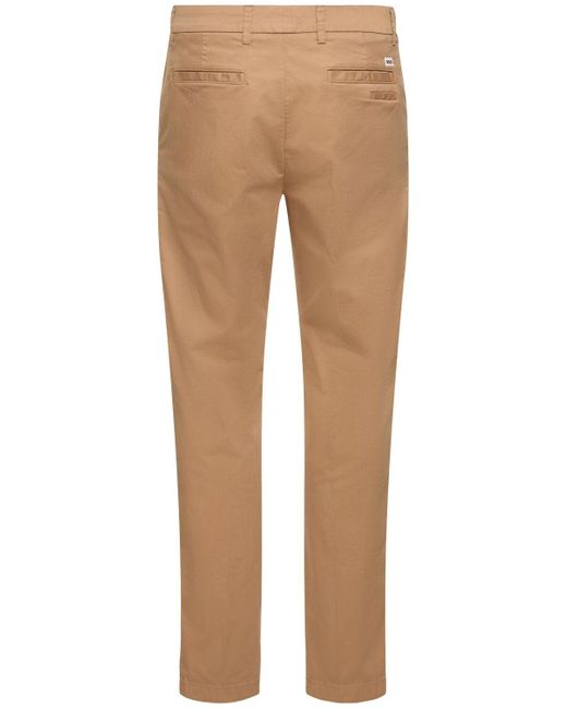 Boss Natural Kaiton Stretch Cotton Pants for men