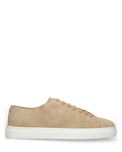 Doucal's Multicolor Washed Suede Low Top Sneakers for men