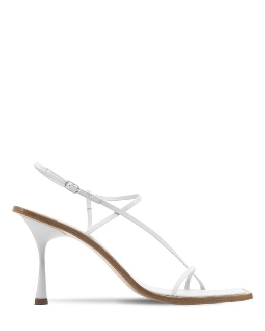 studio amelia white sandals