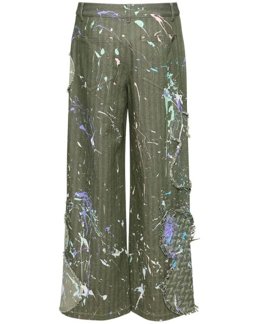 MITHRIDATE Jeans Mit Weitem Bein in Green für Herren