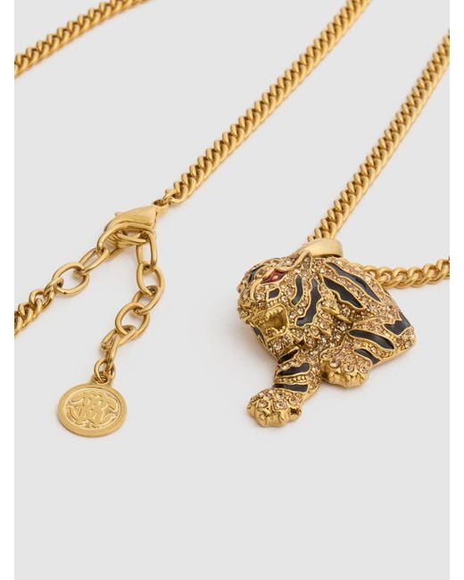 Roberto Cavalli Metallic Halskette "roar"