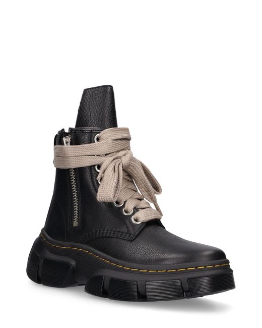 Dr. Martens Black 50mm Jumbo Lace Ankle Boots