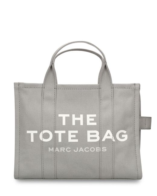 Marc Jacobs The Medium Tote コットンバッグ Gray