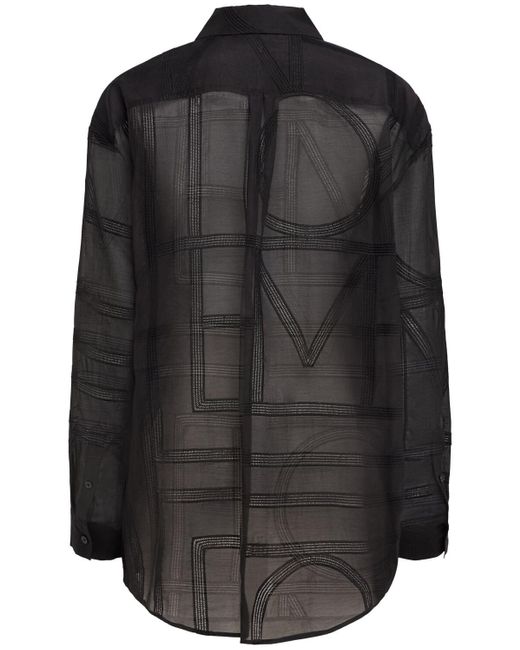 Totême  Classic Black Crochet