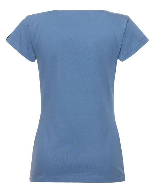 Bally Blue Cotton Jersey T-shirt
