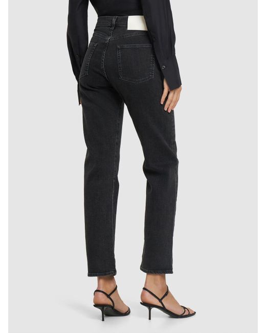 Loulou de Saison Black Bio-baumwoll-jeans "wular"