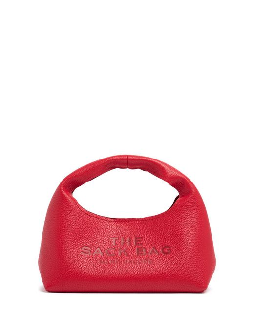 Marc Jacobs The Mini Sack レザーバッグ Red