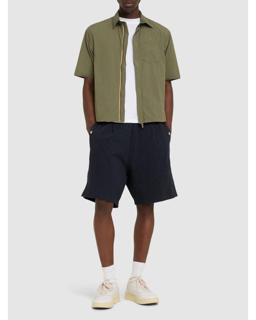 Uomo Camicia Licon di K-Way in Green da Uomo