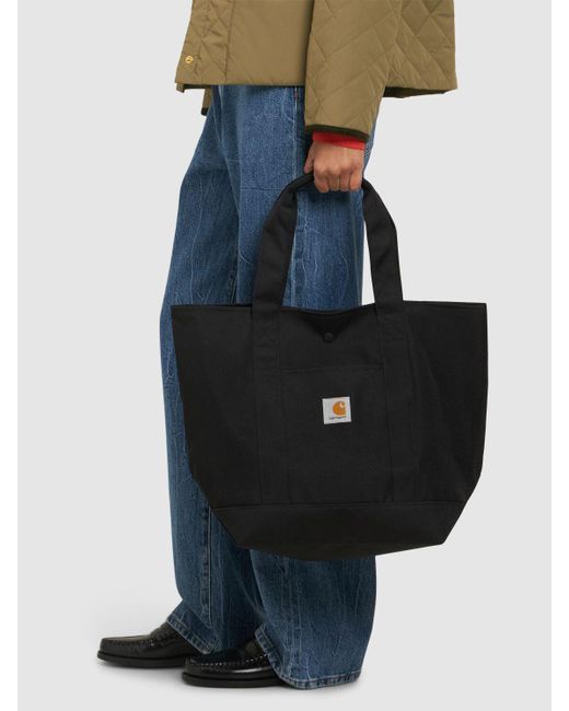 Carhartt Jacob コットントートバッグ Black