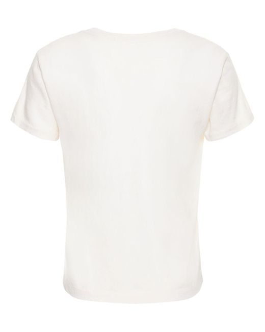 Re/done White Peanuts Classic T-shirt