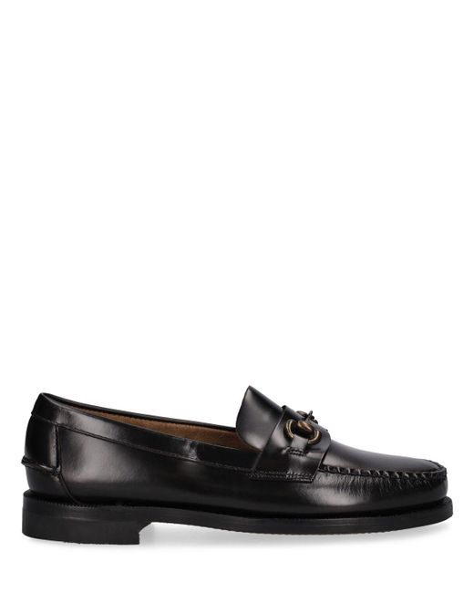 Sebago Klassische Loafer Aus Gebürstetem Leder "joe" in Black für Herren
