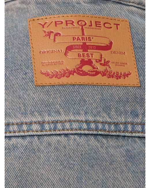Y. Project デニムフック&ボタンジャケット Gray