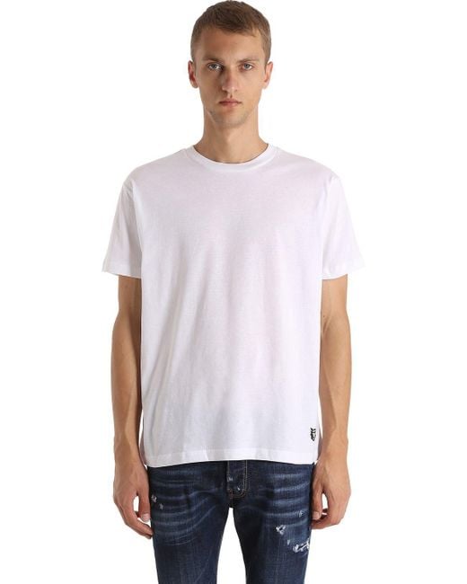 Human Made White 3 Pack Cotton T-shirt for men