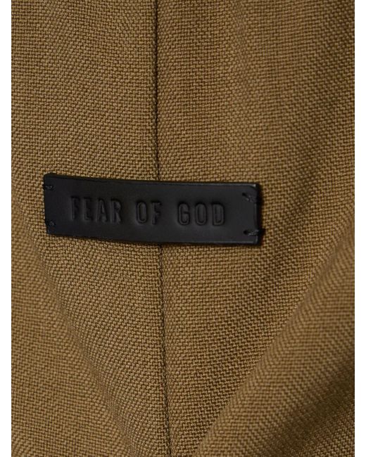 Fear Of God Natural Forum Relaxed Wool Sweatpants for men