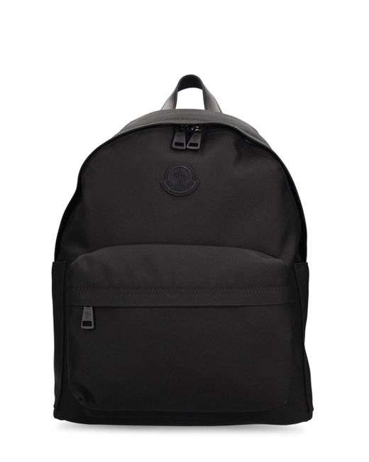 Moncler Black New Pierrick Nylon Backpack for men
