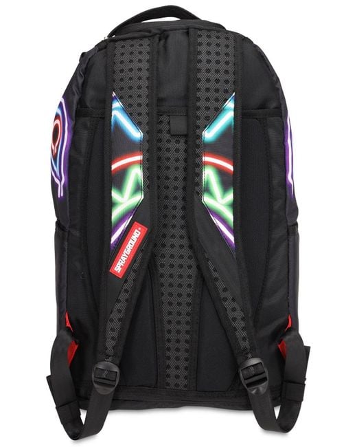 Sprayground Backpack Neon Shark Jungle