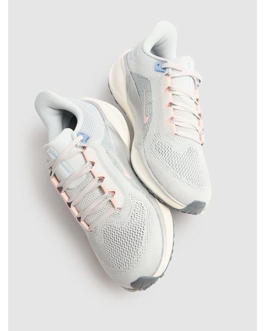 Nike White Pegasus 41 Sneakers